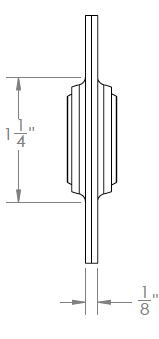 170 Series – Junior Flange Assembly (Side View) 170 Series - Junior Flange Assembly (Side View)